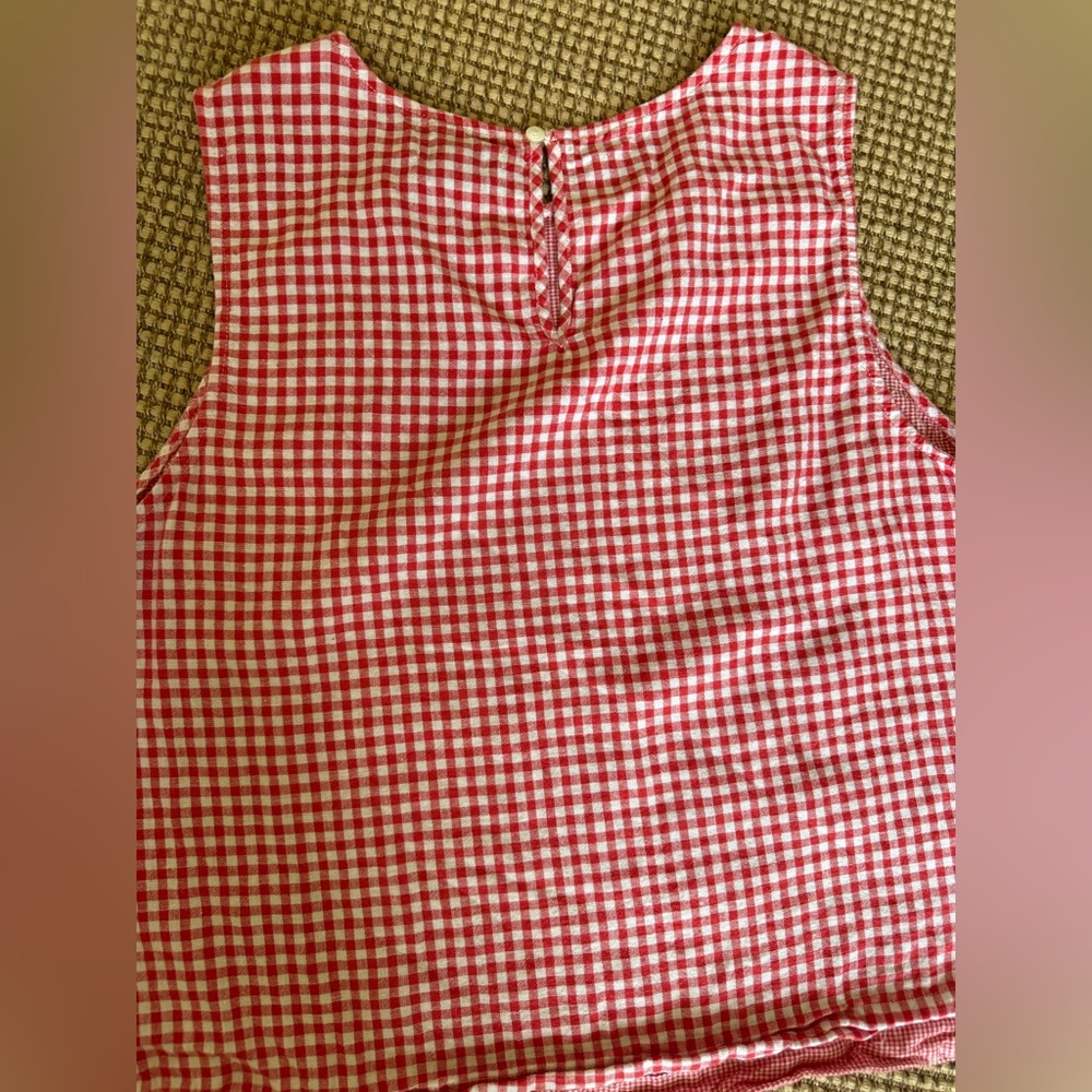 Croft & Barrow Red Plaid Checkered Top - Picture 12 of 12